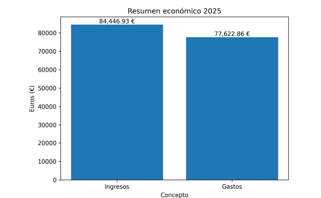 Resumen económico del ejercicio 2025 - AFITEN
